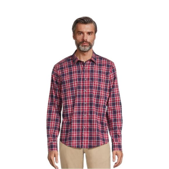 Men’s White Long Sleeve Poplin Button-Up Dress Shirt 2-Pack Size 2XL - Picture 11 of 16